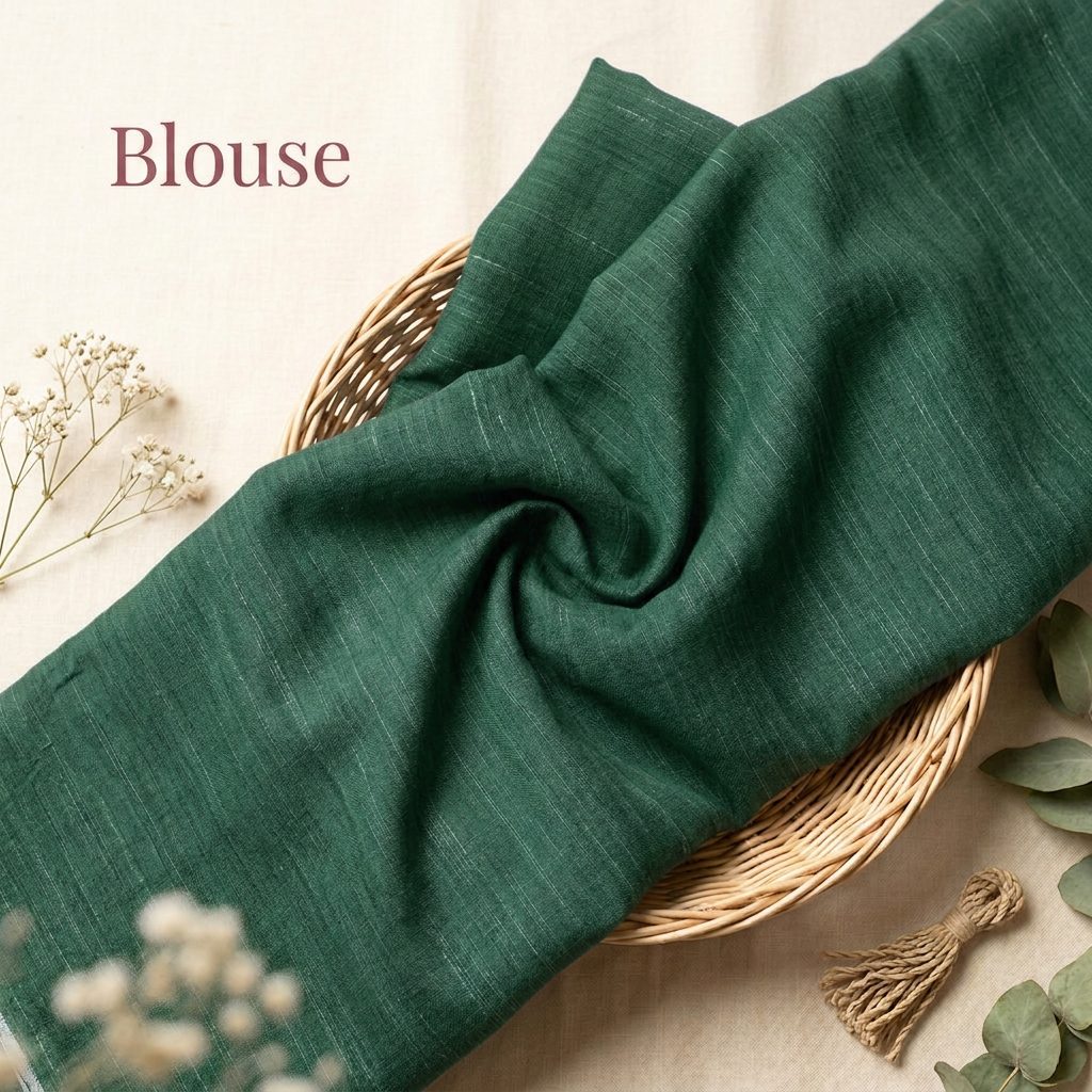 Seafoam Green with Silver Motifs